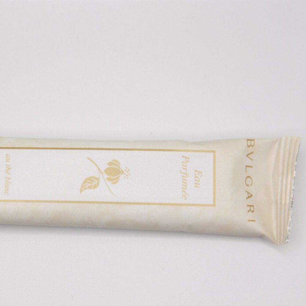 BVLGARI au thé Blanc Pack of 20 NEW (White Tea) 12g Oshibori Refreshing Towel